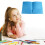 Plastic Folders with Pockets Blue Heavy Duty 2 Card Slots 4
