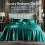 Satin lakanset Queen size 4 delar 2