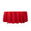 Rød rund Lamour satengduk 307 cm 3