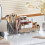 Drehbarer Make-up-Organizer Crystal Clear 2-in-1 5