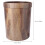 KALLORY Brown PP Mülleimer13Gal 2