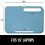 Suporte para laptop com compartimento para celular e almofada de espuma. 2