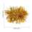Goldene Cheerleading-Pompons, Kunststoff-Armband, 2er-Pack 2