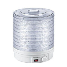 Concept Hausgeräte so1020 Déshydrateur Gobi, 9 Dörr di Inserts, capacità extra grande, bianco
