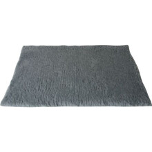 Tappeto per animali - VetBed - Grigio unito - 50cm x 75cm - Confortevole - Interno
