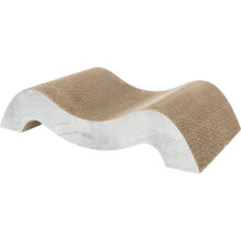 TRIXIE Kratzbaum Beton-Optik - XXL - 64 x 14 x 37 cm - Grau - Für Katzen