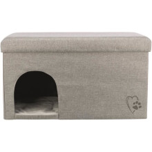 Letto per cane - TRIXIE - Kimy - Grigio - 72x40x40 cm - Interno