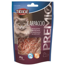 TRIXIE Carpaccio Premio mit Ente und Fisch - 20g - Für Katze