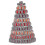 6 Tier Round Plastic Macaron Tower Stand Macarons Holder Macaroon Cake Tower Display Stand For Dessert Display 5