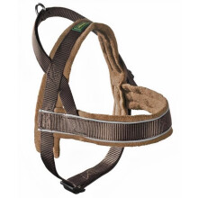Hunter Hundegeschirr Norweger Racing 42-53 x 2 cm braun Nylon