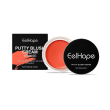 Eelhope Orange Blush Cream, Natural Nude Makeup, Delicate Color, Atmospheric, Long-Lasting Single-Color Matte Blush Stick