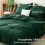 Emerald Green Boho Comforter Set Queen 7-Piece 3
