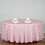 Rund ginghamduk i polyester 307 cm 3