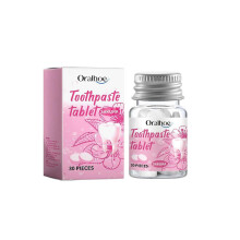 Solid toothpaste tablets for deep cleaning of teeth, oral care, dirt cleaning