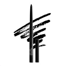 wet n wild Mega Last Breakup Proof Retractable Eyeliner - Ultra-Fine Brush, Waterproof,16-Hour Long-Lasting Wear - Cruelty-Free & Vegan - (Black)