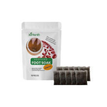 Ximonth Foot Soak Bath Bag - Soothing Leg Care Foot Soak Herbal Bag with Ginger And Safflower Foot Bath Powder