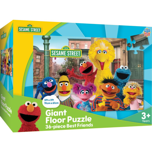 Sesamstraße - Beste Freunde 36-teiliges Bodenpuzzle