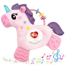 Jouets d'activité musicaux doux pour bébé avec son et lumière, jouets sensoriels pour le développement