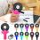 Manual Embossing Label Maker with Soft-Grip Handle 1pc 5
