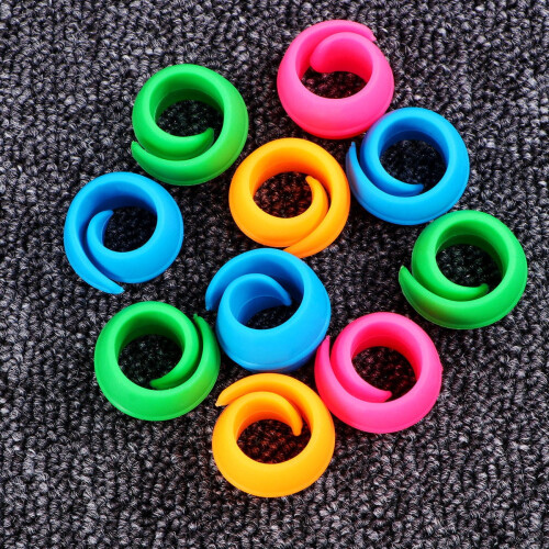 Sábhálaithe Spól Snáithe Silicone 50 píosa 2