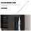 Spring Tension Rod Bathroom Silver Stainless Steel0.5-48in 5