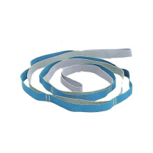 (sky blue * gray) Stretching Strap For Yoga, Flexibility, Rehabilitation - For Rehab