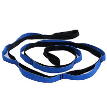 (blue*black) Stretching Strap For Yoga, Flexibility, Rehabilitation - For Rehab