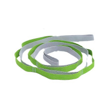 (green * gray) Stretching Strap For Yoga, Flexibility, Rehabilitation - For Rehab