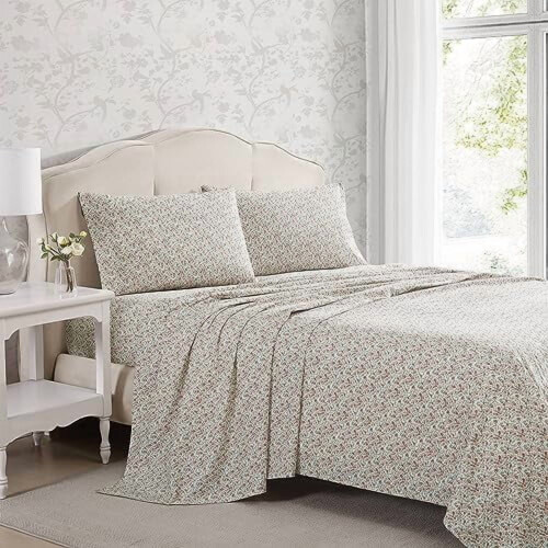 Dubbelt percale bomullslakanset 1