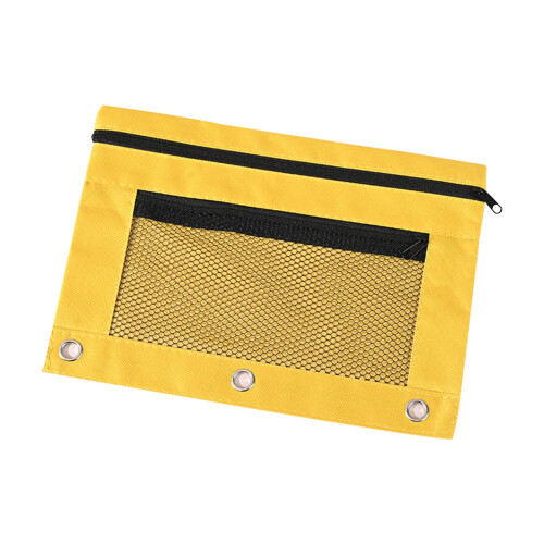Pencil Pouch Oxford Fabric 3-Ring Zipper 5-Pack 1