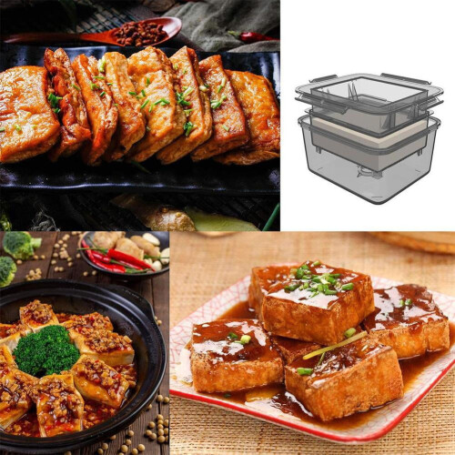 Tofu Press Gray BPA-Free 1 Unit 2