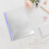 Plastic Document Folder Clear A4 Letter Size 4