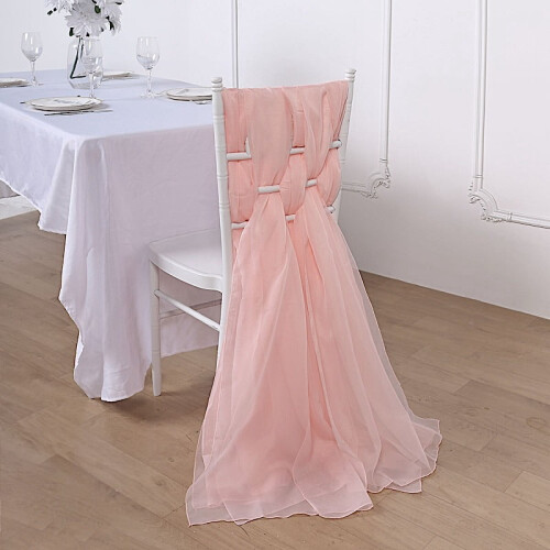 Chiffongstolsbågar Blush 10-pack 1