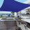 Toldo rectangular con cuerda y kit de montaje incluidos. Toldo impermeable y transpirable de 2x3 m (azul oscuro). 5