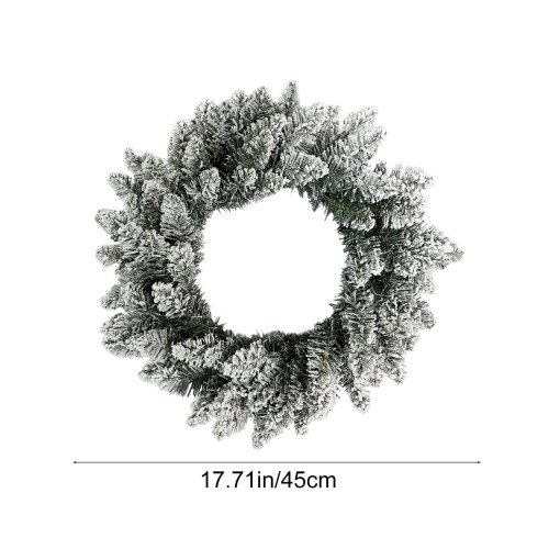 Julekrans af kunstig fyrretræ (43 cm) 2