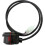 Motorcycle Odometer Sensor, Universal 3 Pin Connection Reliable Motorcycle Digital Odometer Speedometer Sensor Cable1pcs-black 3