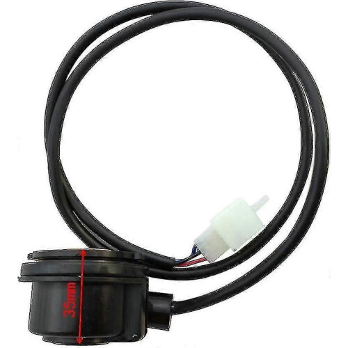 Motorcycle Odometer Sensor, Universal 3 Pin Connection Reliable Motorcycle Digital Odometer Speedometer Sensor Cable1pcs-black 2