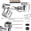 Faucet Attachment, Aerator, Multifunctional Extension Tap 3