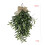 24 Inch Artificial Olive Wreath Teardrop Shape with Gold 3