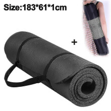Yoga Mat, Non-slip Exercise Yoga Mat, Mat Workout Mat with Carrying Strap for Women Yoga, Pilates, Meditation, Home Gym Workout, Floor Exercis