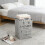 Panier à linge pliable avec poignées (1 pièce) 5