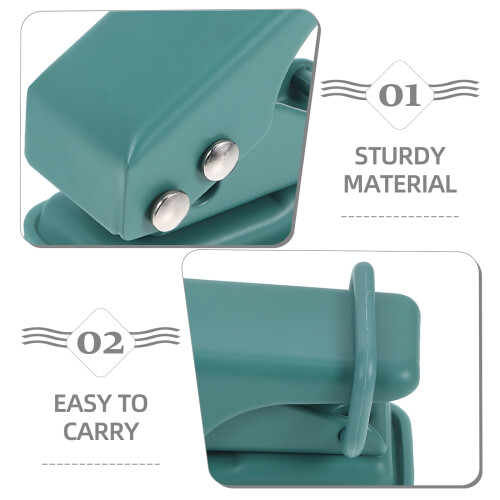 Mini perforator voor één gat, lichtblauw 2