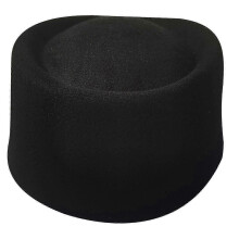 (Black) Yellow Pillbox Hat and Top Hat Fascinator Base for Women, For Casual Wear, Western Fedoras, or Hostess Wear