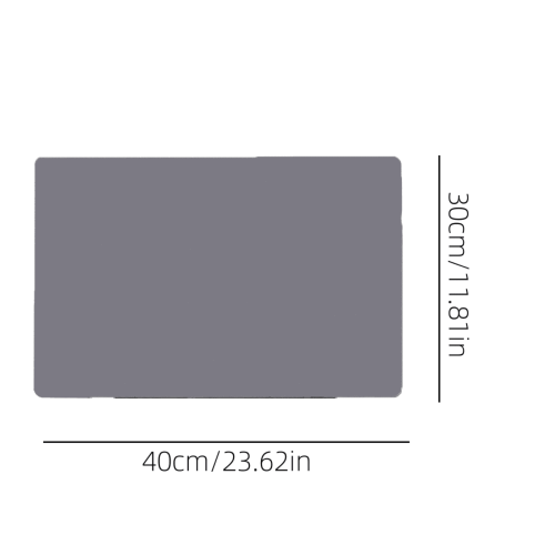 2-pack silikon köksmattor 40x30cm 2