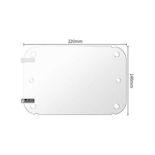 5pcs/set 6.6 Inch Lcd Screen Protector Set For Photon Mono 2 3d Printers Accessory 3d Printer Parts 2