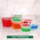 Pahare transparente din plastic, 28 g, cu capac (100 seturi) 5