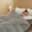 Qocolhg gray queen quilt microfiber coverlet 1