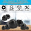 145pcs Bolt Dome Caps Covers,hex Nut Cover,plastic Dome Bolt Nut Protection Caps-b 3