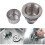 3-1/2-inch Kitchen Sink Strainer with Removable Deep Waste Basket/Strainer Assem 2