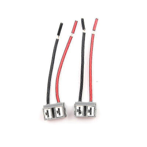 2pcs H7 2 Pins Headlight Repair Bulb Holder Connector Plug Wire Socket 1